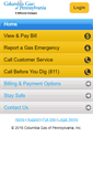 Mobile Screenshot of m.columbiagaspa.com